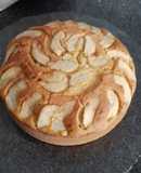Bolo de iogurte e maçã
