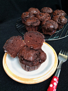 Foto resep Muffin banana chocolate