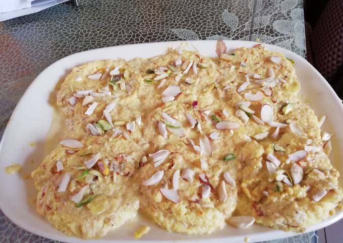 Bread rasmalai