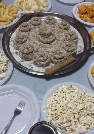 صورة لوصفة كيكة الشوكولاته بجوز الهند