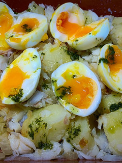 Una foto de Bacalao à Gomes de Sá