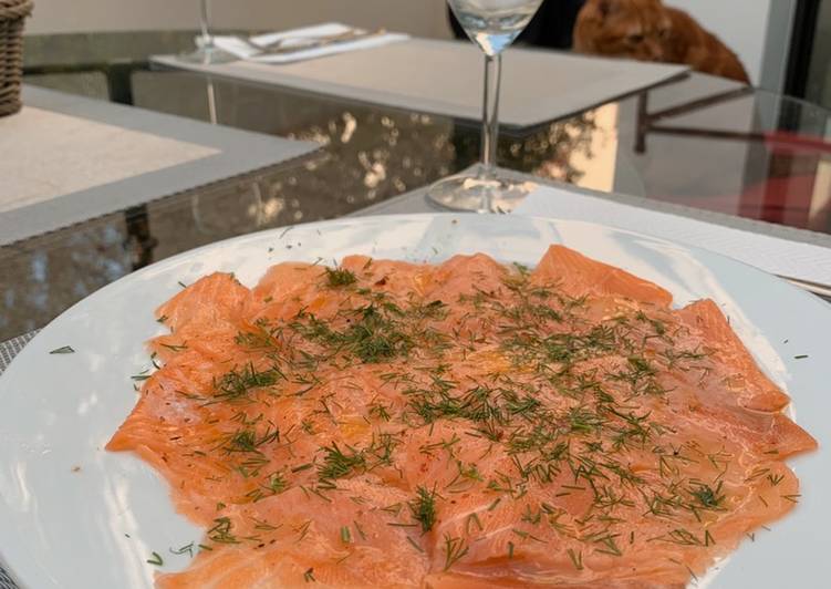 Recette: Carpaccio de saumon