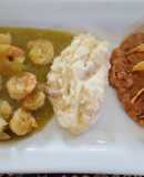Camarones en salsa verde