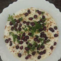 Stuffed Dahi Vada A picture of Stuffed Dahi Vada.
