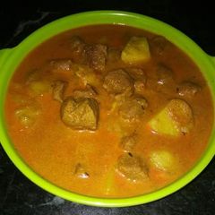 A picture of Rasile Soyabin Aalu Sabji.