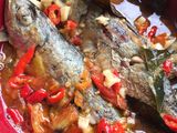 Masak tomat ikan katombo