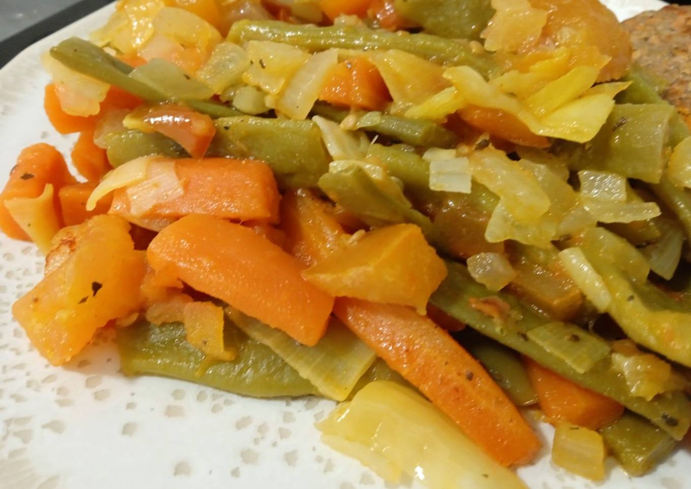 Judías verdes rehogadas