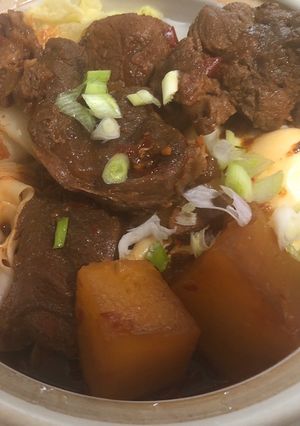 牛肉麵 的食譜成品照片