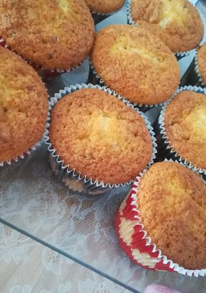 Csokis - banános muffin recept fotója