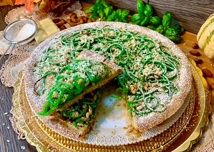 Crostata Frangipane al Basilico (di Ortensio Lepore)
