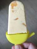 Helado de durazno a la crema