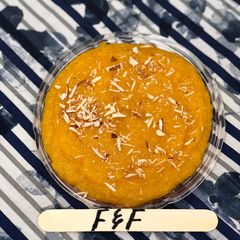 A picture of Sooji ka halwa.