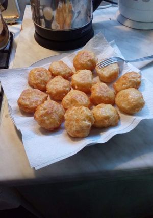 Sajtgolyó recept fotója