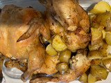 Pollo al horno con patatas