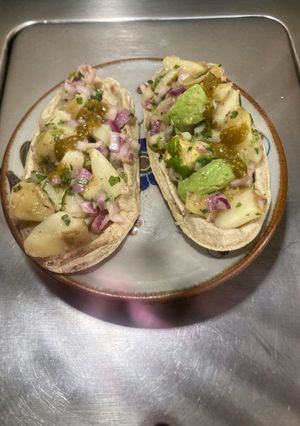 Una foto de Huaraches mexicanos con un toque de salud