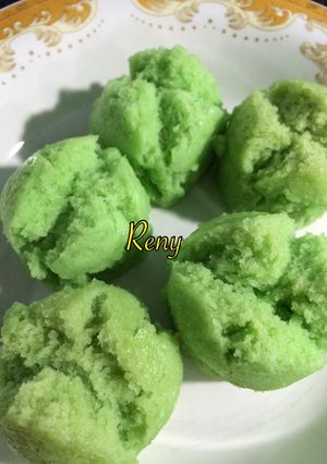 Foto resep Apam kukus pandan anti gagal
