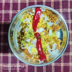 A picture of Soya Tikki Chaat.