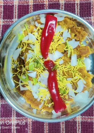 A picture of Soya Tikki Chaat.