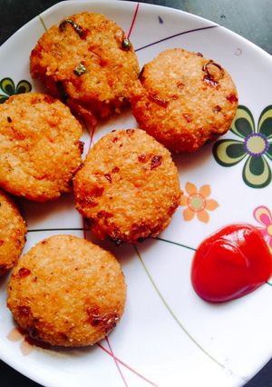 A picture of Rice cutlets.