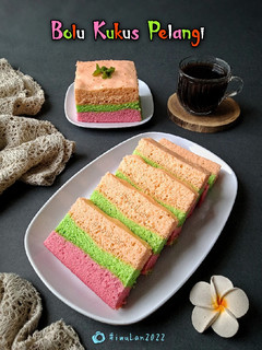 Foto resep Bolu Kukus Pelangi