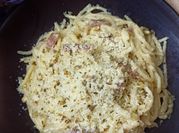 Gambar spageti creamy