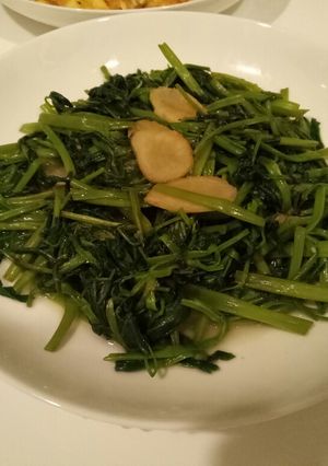 炒空心菜 的食譜成品照片