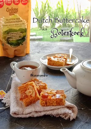 Foto resep Dutch Buttercake aka Boterkoek (gluten free)