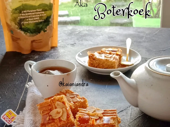 Langkah Gampang Membuat Resep Dutch Buttercake aka Boterkoek (gluten free) yang Sempurna Anti Ribet, Menggugah Selera