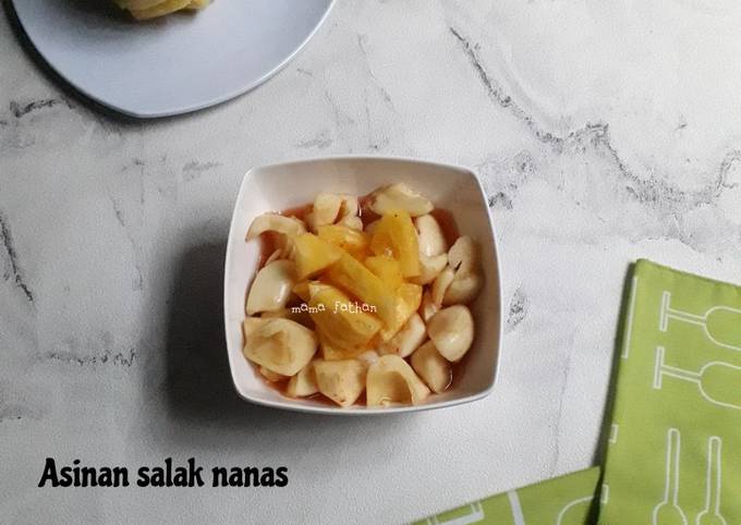 Resep Asinan salak nanas 🍍, Lezat Sekali