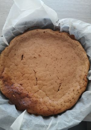 Une photo de Gâteau au chocolat au fromage type St moret 🧀