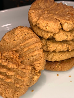 A picture of Peanut butter cookies.