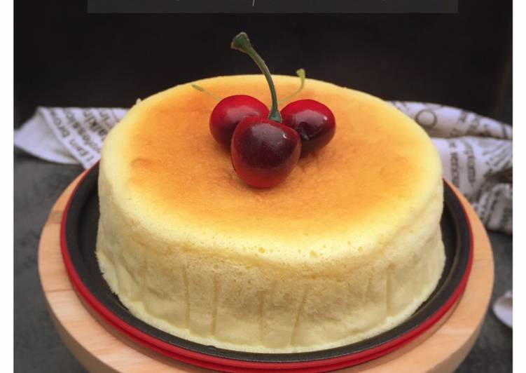 Resep Japanese cheesecake tanpa creamcheese Anti Gagal