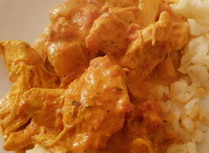 A picture of Low Carb Instant Pot Chicken Curry.