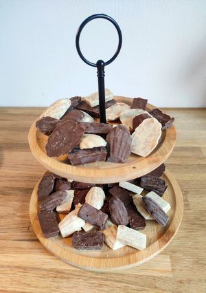 Une photo de Chocolats feuillantine de Noël