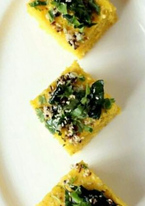 A picture of Dhokla.