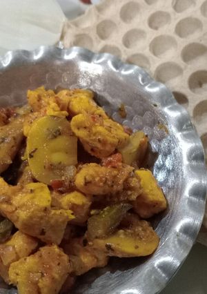 عکسی از دستور خوراک قارچ و مرغ (رژیمی)