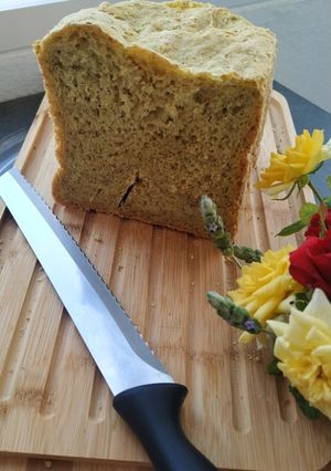 Una foto de Pan de cereales en panificadora