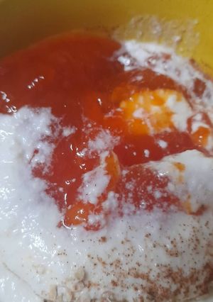 Foto de Dióspiro com Iogurte