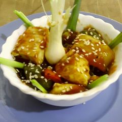 A picture of Paneer chilli.