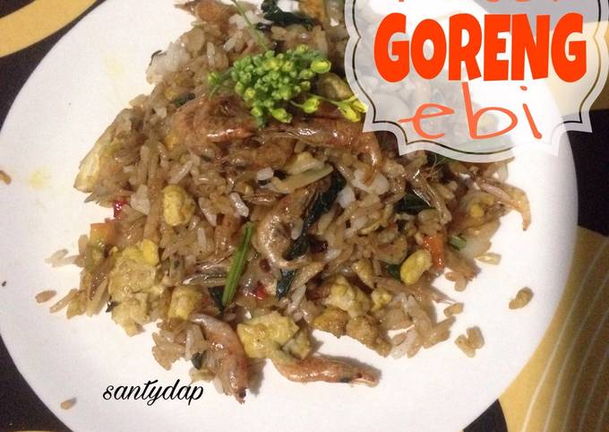 Nasi goreng ebi wenakkk