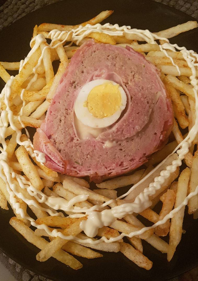 Una foto de Carne enrollada