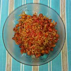 รูปของ Sambal lado teri nasi dan kacang