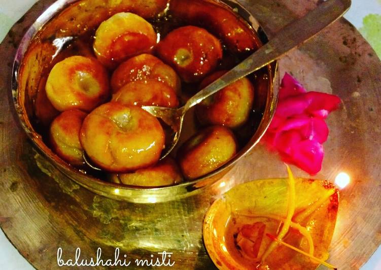 Recipe of Ultimate Balushahi mishti