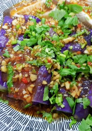 涼拌茄子 的食譜成品照片