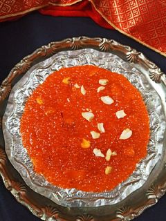 सागो केसरी (sago kesari recipe in Hindi) रेसिपी मुख्य फोटो