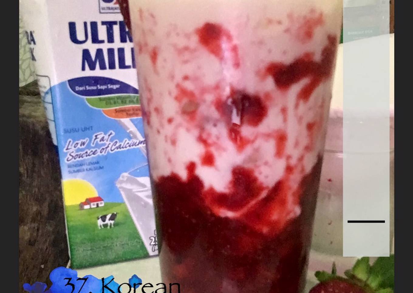 37. Korean Strawberry Milky