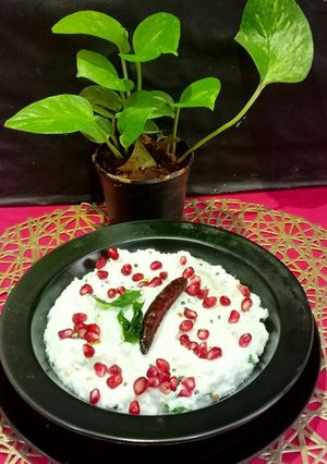A picture of Curd Rice With Leftover Rice.