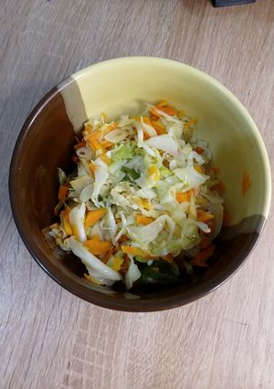 Foto resep Oseng kol dan wortel simpel