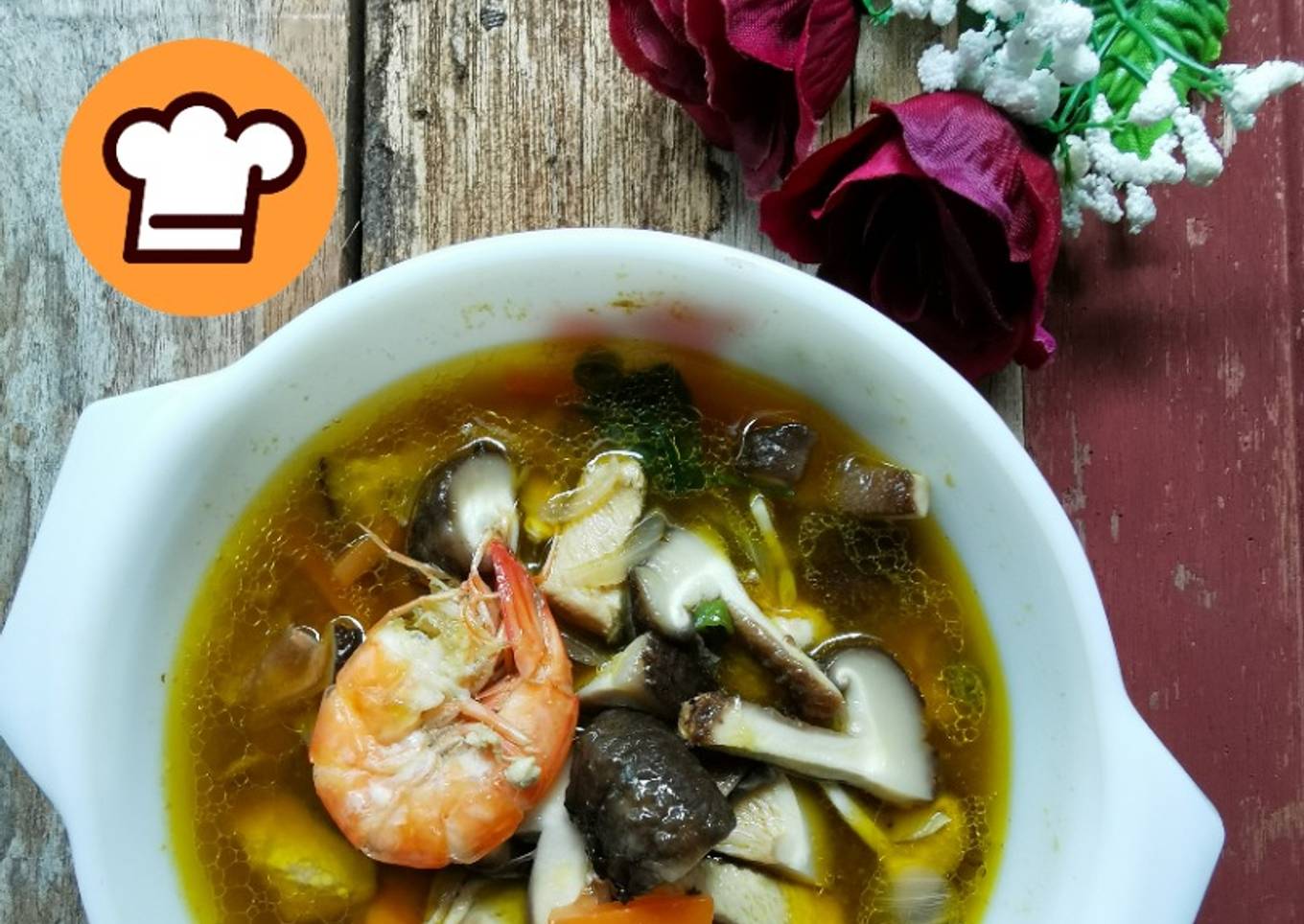 Shiitake svampesuppe