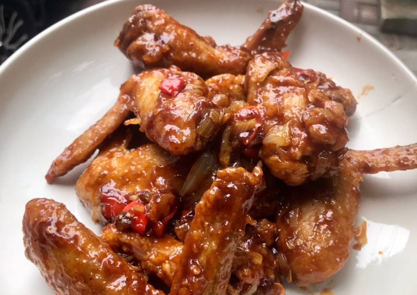 Crispy Spicy Wings ala Wingstop